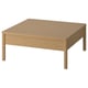 TONSTAD Table basse, plaqué chêne, 84x82 cm