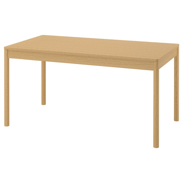 TONSTAD Table, plaqué chêne, 150x80 cm
