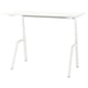 TROTTEN Bureau assis/debout, électrique/blanc, 160x80 cm