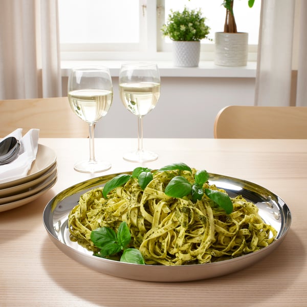 TUVHÄTTA Plat, acier inoxydable, 32 cm