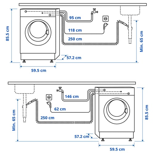 UDDARP Lave-linge, IKEA 300, 7 kg