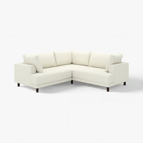 UPPÅKRA Canapé d'angle modulaire, 3 places, Axvall blanc cassé