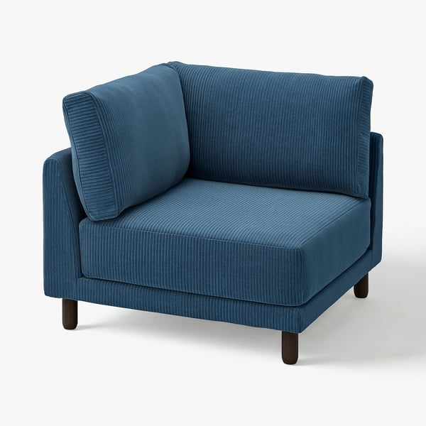 UPPÅKRA Module d'angle, Samsala bleu foncé