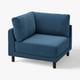 UPPÅKRA Module d'angle, Samsala bleu foncé