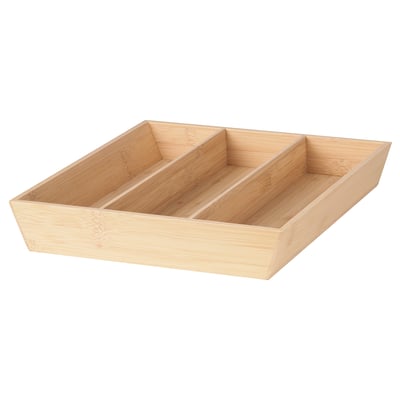 UPPDATERA Range-couverts, bambou, 32x31 cm