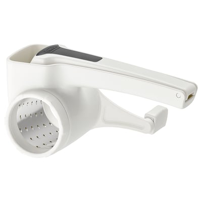UPPFYLLD Râpe à manivelle, lot de 2, blanc