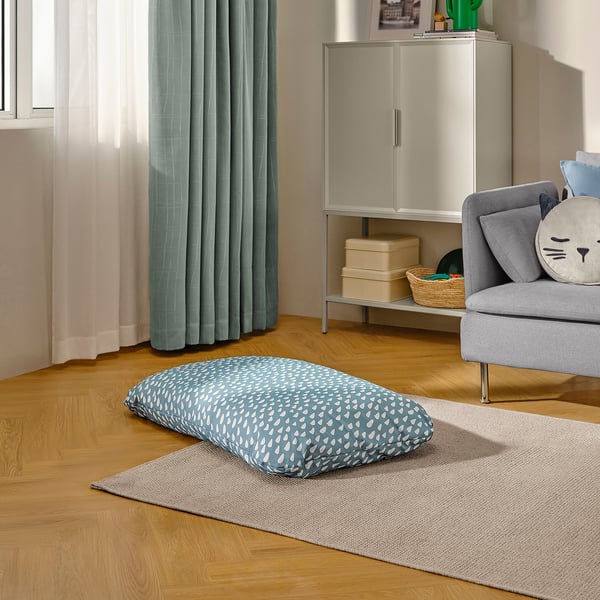 UTSÅDD Coussin pour animal, bleu, 64x102 cm
