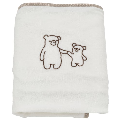 VÄDRA Protection pour matelas à langer, blanc/tissu éponge, 48x74 cm