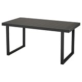 VÄRMANSÖ Table, extérieur, gris foncé, 161x93 cm