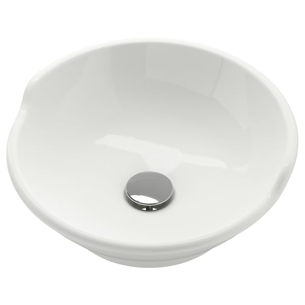 VÄSTERSJÖN Vasque, blanc, 40 cm