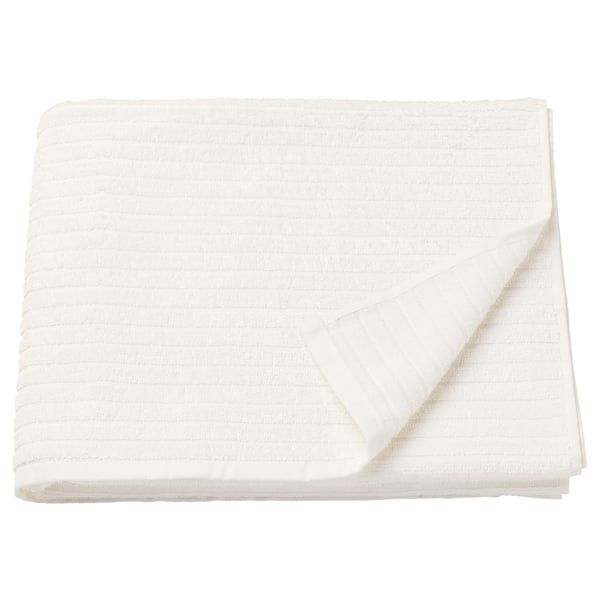 VÅGSJÖN Serviette de bain, blanc, 70x140 cm