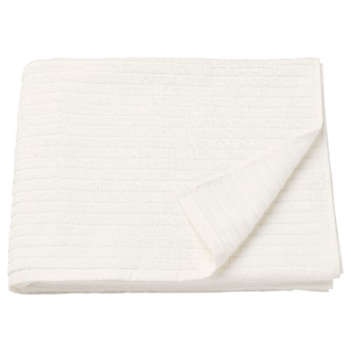 VÅGSJÖN Serviette de bain, blanc, 70x140 cm