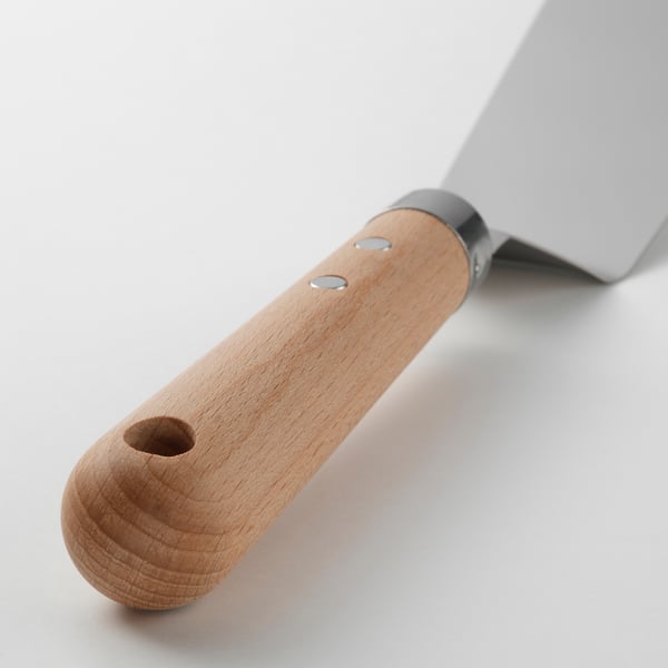 VARDAGEN Spatule, acier inoxydable/hêtre, 30 cm