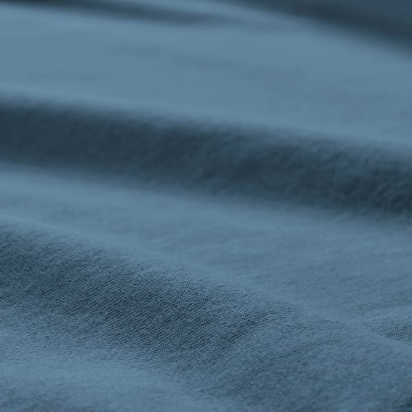 VÅRVIAL Drap housse, bleu, 80x200 cm