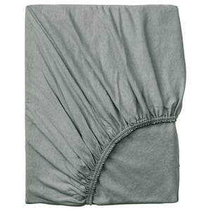VÅRVIAL Drap housse pour divan, gris vert, 80x200 cm