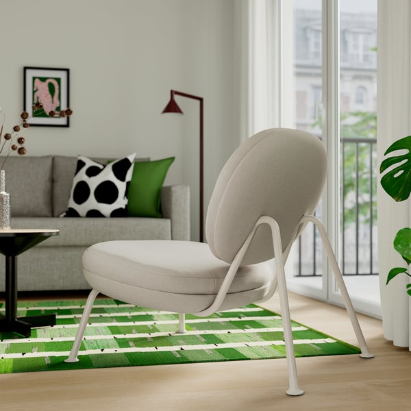 VEINGE Fauteuil, Skiftebo beige clair
