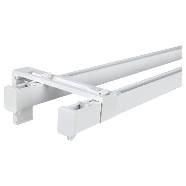 VIDGA Set mural 2 rails, blanc