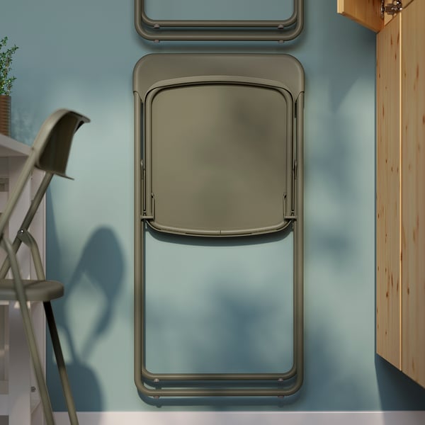 VIHALS Chaise pliante, vert