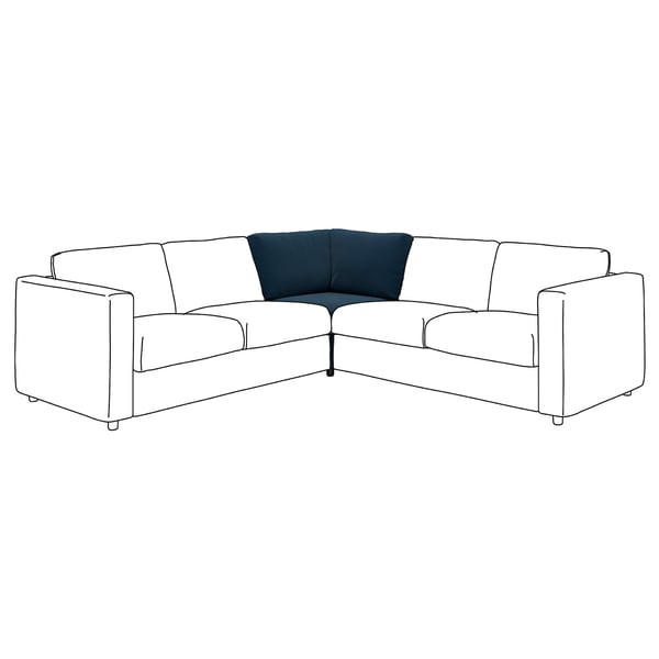 VIMLE Module d'angle, Kelinge bleu foncé