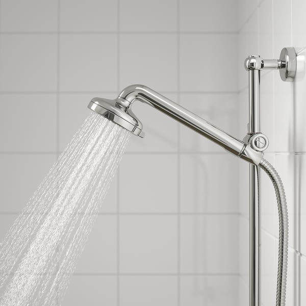 VOXNAN Ensemble douche mitigeur thermo, chromé