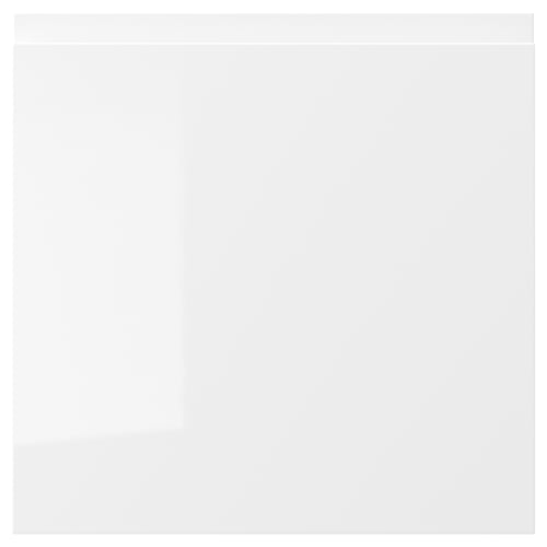 VOXTORP Porte, brillant blanc, 40x40 cm