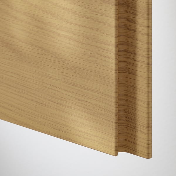 VOXTORP Porte, motif chêne poignée verticale, 60x80 cm