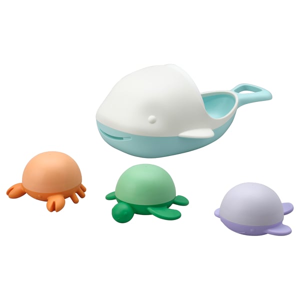 ÄNGSHUMLA Gioco per bagnetto, 4 pezzi