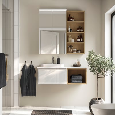 ÄNGSJÖN / BACKSJÖN Mobile per lavabo/lavabo