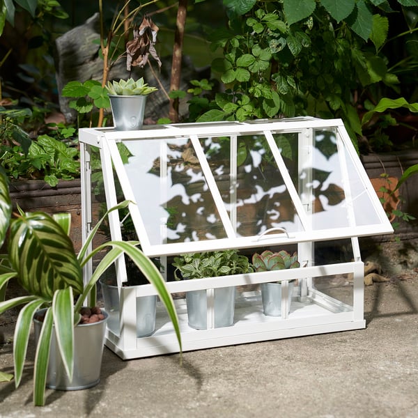 ÅKERBÄR Serra, da interno/esterno/bianco, 45 cm