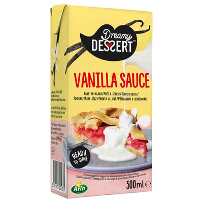 ARLA VANILJSÅS Salsa alla vaniglia, 500 ml