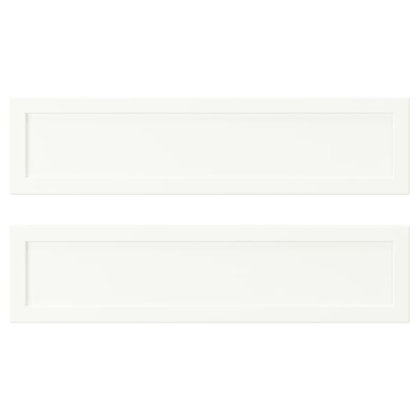 ASPUDDEN Frontale cassetto, bianco opaco, 40x10 cm
