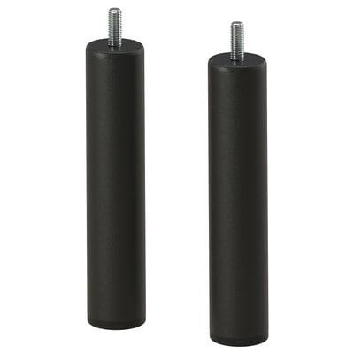 BANKABY Gamba, metallo/nero, 16 cm
