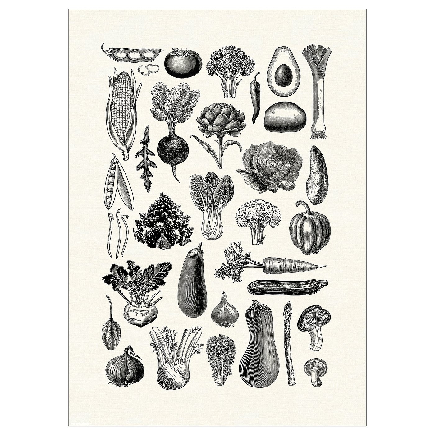 BILD Poster, verdure, 50x70 cm