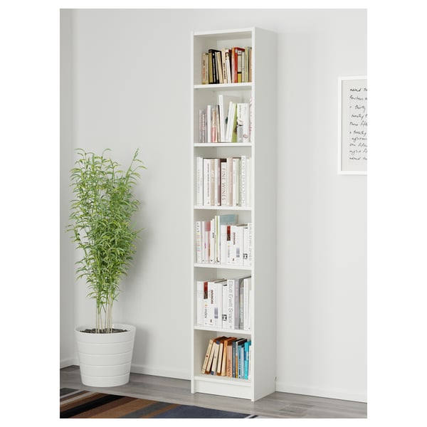 BILLY Libreria, bianco, 40x28x202 cm
