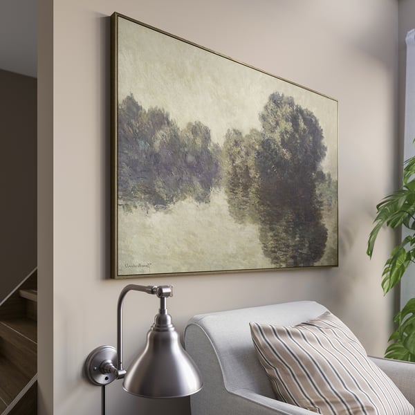 BLODFLÄDER Canvas, Senna a Giverny, 118x78 cm