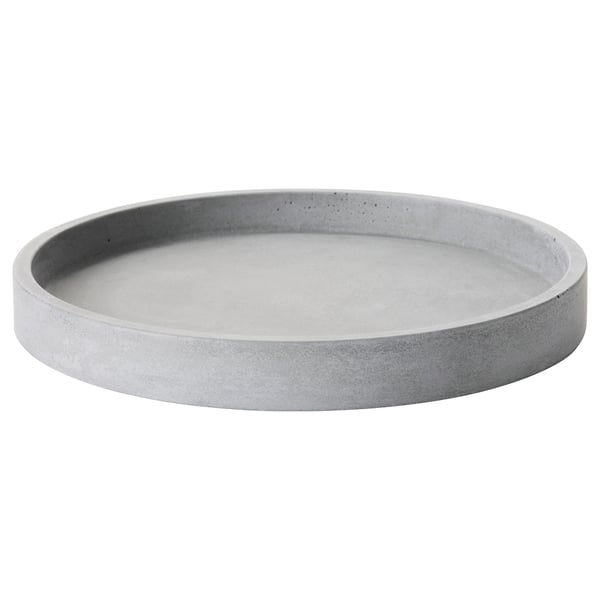 BOYSENBÄR Sottovaso, da interno/esterno grigio chiaro, 19 cm