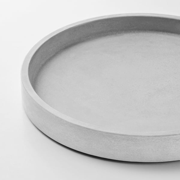 BOYSENBÄR Sottovaso, da interno/esterno grigio chiaro, 19 cm