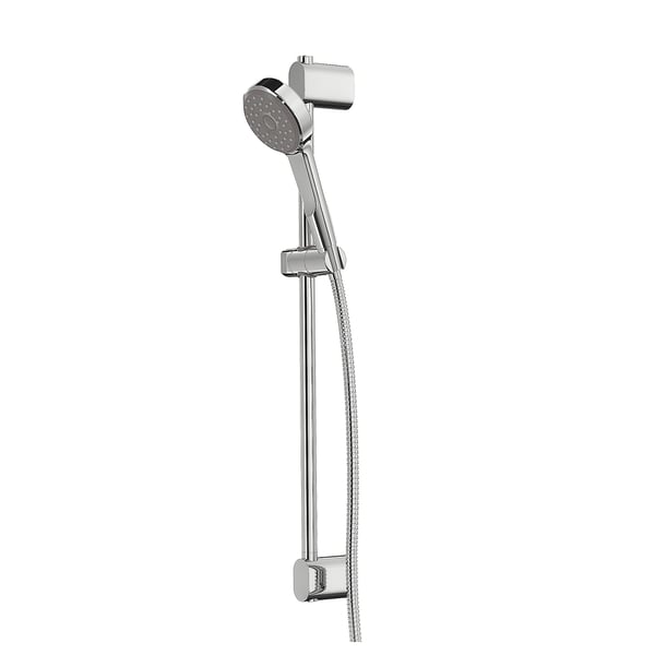 BROGRUND Set doccetta/asta per saliscendi, cromato
