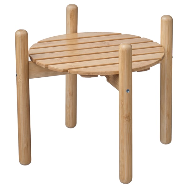 DAKSJUS Piedistallo per piante, bambù, 28 cm