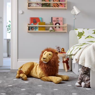 DJUNGELSKOG Peluche, leone