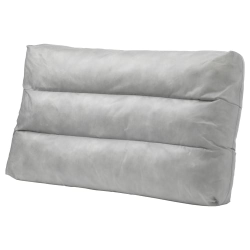 DUVHOLMEN Imbottitura per cuscino schienale, da esterno grigio, 80x44 cm
