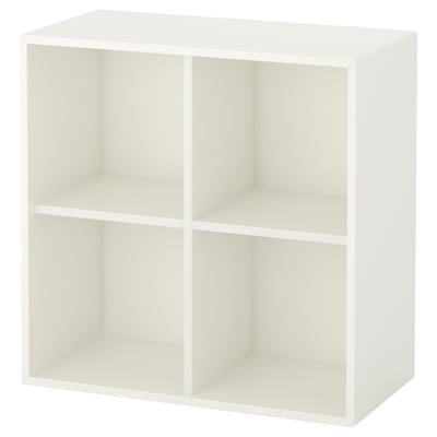 EKET Mobile a 4 scomparti, bianco, 70x35x70 cm