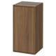 EKET Mobile con anta e 1 ripiano, marrone effetto noce, 35x35x70 cm