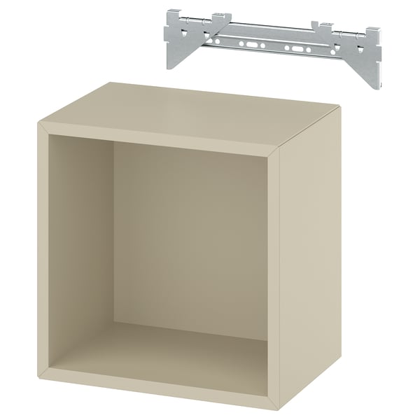 EKET Scaffale da parete, beige, 35x25x35 cm