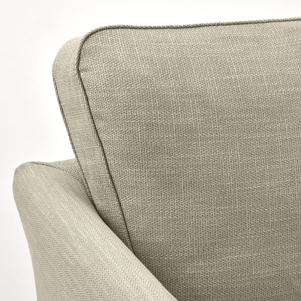 EKHOLMA Divano a 3 posti, Hemmesta grigio-beige