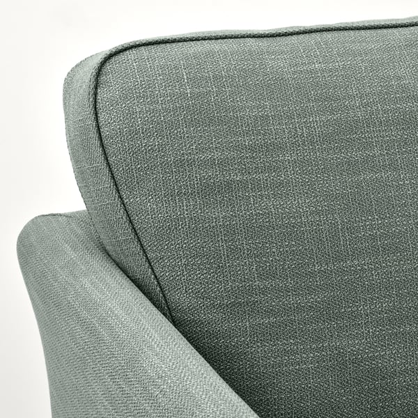 EKHOLMA Divano a 3 posti, Hemmesta grigio-verde
