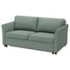 EKHOLMA Divano letto a 2 posti, Hemmesta grigio-verde