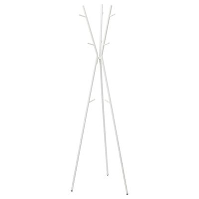 EKRAR Appendiabiti da terra, bianco, 169 cm