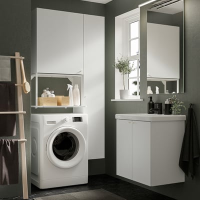 ENHET Combinazione di mobili, bianco, 60x45x115 cm