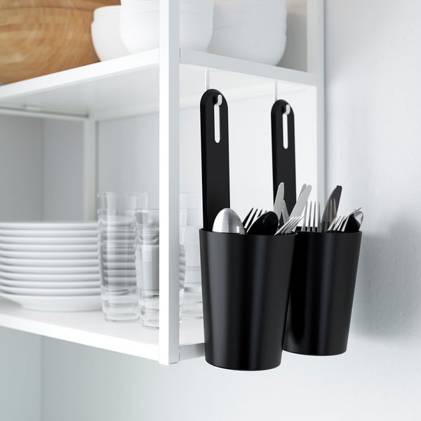ENHET Gancio, bianco, 6x24 mm